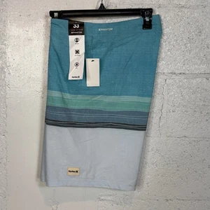 Hurley Phantom Naturals Weekender 20" Boardshorts Tahitian Teal 33 $60 - Picture 1 of 8