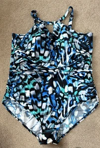 Trimshaper Costume da Bagno Donna 24W Pezzo Unico Nuoto Forma e Controllo - Foto 1 di 4