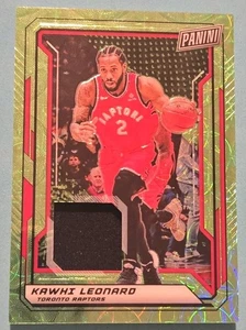 Camiseta deportiva Panini The National VIP 2019/25 Kawhi Leonard reliquia #65 Toronto Raptors  - Imagen 1 de 2