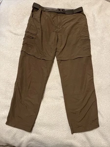 Cabelas Herren 38 x 32 wandelbare Cargohose klassische Passform Reißverschluss Shorts - Bild 1 von 12