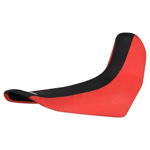 2004-2017 Yamaha XT 660 Seat Cover By Enjoy Mfg RED/ BLACK std #345 LOGO - Bild 1 von 4
