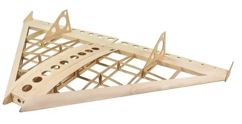 Pichler Delta K1 Laser Cut Kit/1000 mm 18180 Holzbaukasten Bausatz - Bild 1 von 1