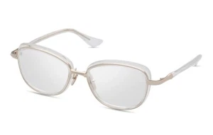 Dita LITAVU White Gold And Crystal Clear (DTX444-A-02) Eyeglasses - Picture 1 of 3