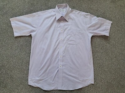 Vintage Mens St. Michael Marks & Spencer Short Sleeve Shirt Size Uk Large... - Image 1 of 4