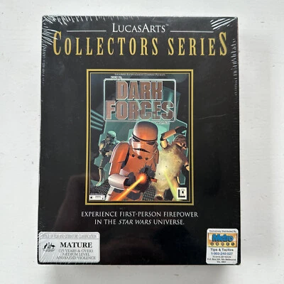 LucasArts Collectors Series Star Wars Dark Forces PC Game Big Box New Sealed - Image 1 of 4