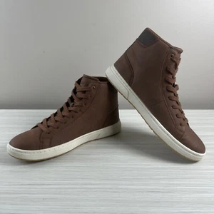 Levis Shoes Brown Lace Up Hi Top Boots Men’s Size 10, 510843BB-19 - Picture 1 of 12