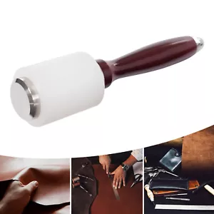Nylon Hammer, Straight Head Leather Hammer 1.97*8.43inch Leather Carving Hammer - Picture 1 of 18
