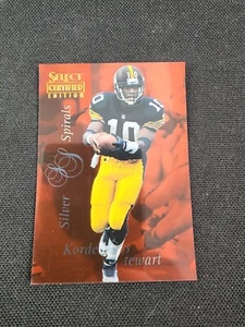 1996 Select Certified Silver Spirals Red #123 Kordell Stewart Steelers - Picture 1 of 2