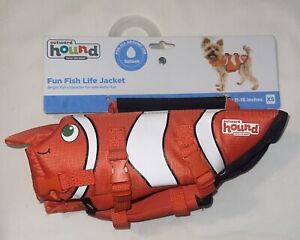 Outward Hound Dog Fun Fish Floatie Life Vest Jacket Finding Nemo Size XS NWT