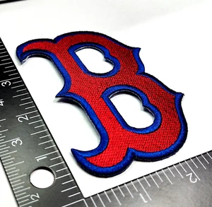 Boston Red Sox Patch Iron On Sew High Quality Patch Fine Strings Embroidery 4x3" - Picture 1 of 4