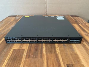 Cisco WS-C3650-48FD-S Catalyst 3650 Switch incl. VAT incl. rack mount - Afbeelding 1 van 4
