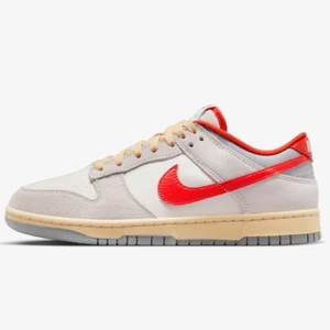 Nike Dunk Low Retro Shoes 'Sail/Picante Red' (FJ5429-133) Expeditedship - Picture 1 of 8