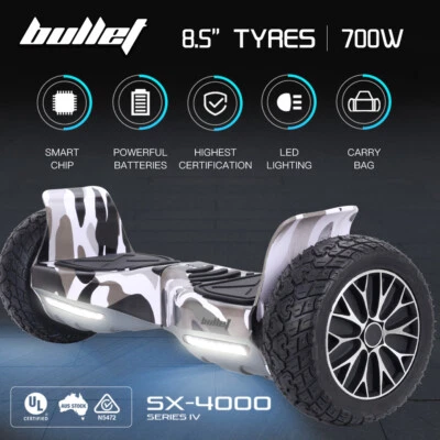 BULLET SX-4000 Hoverboard Scooter 8.5" Wheels 700W Superior Self Balancing Camo - image 1 of 4
