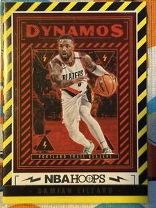 2023-24 Panini NBA Hoops - Dynamos  #4 Damian Lillard - Picture 1 of 2