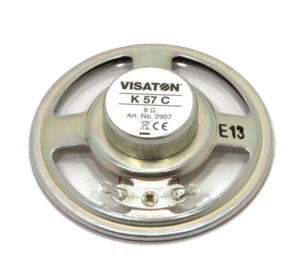 MTS 80101009 Lautsprecher 57 mm Visaton K57 / Wetterfest Spur-G Ersatzteil LGB - Picture 1 of 1