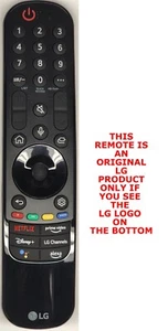 Original LG MR22GA MAGIC Remote with LG LOGO & Voice/Pointer - real AN-MR22GA - Picture 1 of 1