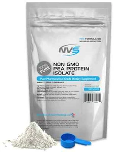 10 lb 100% NVS PEA PROTEIN PRO AISLADO NO TRANSGÉNICO ALTO EN PROTEÍNA VEGANO GRADO USP - Imagen 1 de 3