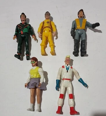 Lote De 5 Figuras Kenner Real GhostBusters Años 80 Años 90 De Colección Sin Accesorios Foto 1 de 4