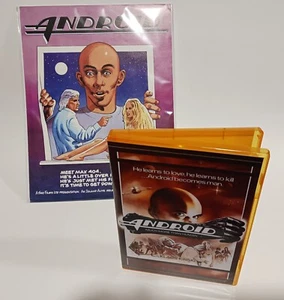 Android (1982) DVD and + 1982 Original Movie Program Comic - Picture 1 of 7