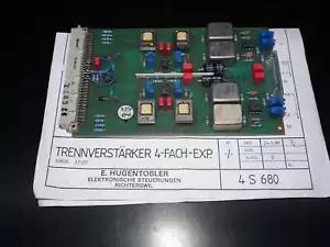 Módulo Studer Trennverstarker con transformador 4 x 1.022.451 4S680 - Imagen 1 de 17