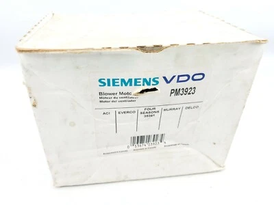 Новый из старых запасов двигатель вентилятора в сборе Siemens VDO PM3923X 1996-2000 Taurus - Изображение 1 из 2