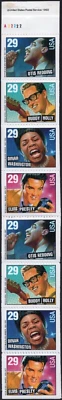 Scott #BK204 (2737a)  Rock and Roll (Elvis) Booklet of 20 Stamps - MNH P#A22222 - Image 1 of 2