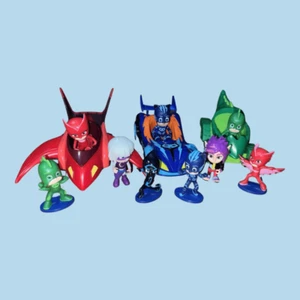Máscara Pj Figuras y Vehículos Luna Girl Night Ninja Wolfy Kid Catboy Owlette #12 - Imagen 1 de 3