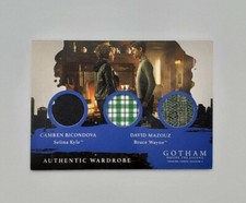 Selina Kyle & Bruce Wayne TRIPLE WARDROBE - 2017 Gotham Season 2 Cryptozoic #TM2