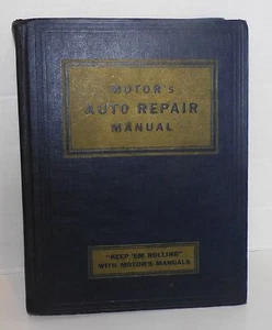 1952 Motor's Auto Repair Manual Fifteenth Edition 2nd Printing - Bild 1 von 11
