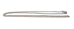 James Avery 925 Silver Small round Link 1.3mm Necklace Length Variation - Picture 1 of 6