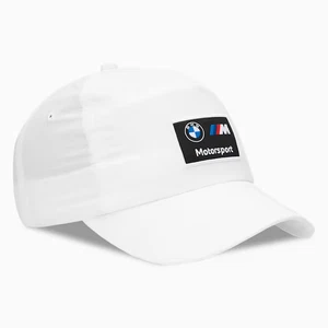 Puma BMW M Motorsport Heritage Baseball Cap Premium White Cap Puma Original Hat - Picture 1 of 5