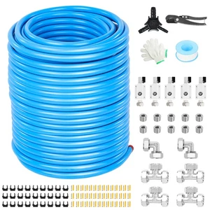 Kit de línea de aire comprimido 3/4” x300FT, kit de línea de aire de tienda, compresor de aire de tienda, aire - Imagen 1 de 7