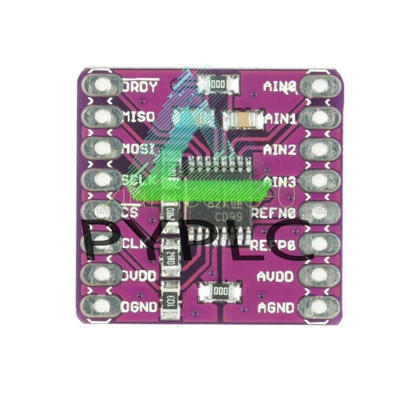NEW ADS1220 Low-power Analog to Digital Converter ADC I2C/IIC SPI For Arduino - Bild 1 von 4