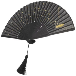 Ventilador de bambú estilo antiguo Miss niño clásico plegable portátil - Imagen 1 de 12