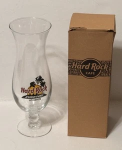 Hard Rock Cafe London HURRICANE Cocktail Glass Collectable 9.25” NIB RARE - Picture 1 of 4