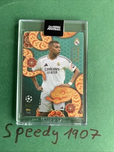 Topps Total Fútbol Champions League 24/25 Año Nuevo Lunar Mbappé Madrid #76/99 - Imagen 1 de 2