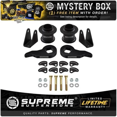 3" + 2" Lift Kit + Caster/Camber Adjusting Kit For 2003-2010 Hummer H2 4X4 - Image 1 of 4