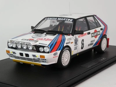 TopMarques Lancia Delta HF 4WD #6 Biasion winner Monte Carlo 1987 1/12 TMR1263A - Immagine 1 di 4