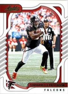 2022 Absolute Green #1 Cordarrelle Patterson - FB - Picture 1 of 2