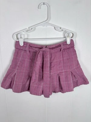 De Colección Y2K Cherokee Rosa Falda a Cuadros Pantalones Cortos Plisados Niñas Talla 6-6X Ajustable Foto 1 de 4