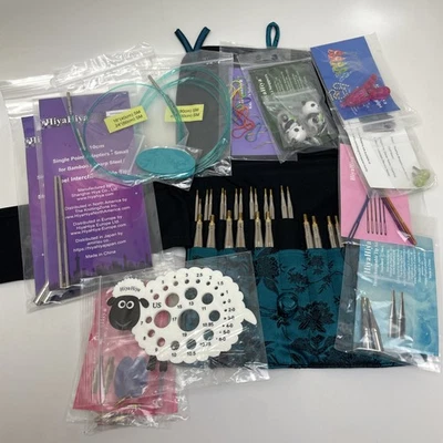 Juego de agujas intercambiables HiyaHiya 5 pulgadas afiladas edición limitada y accesorios Foto 1 de 4