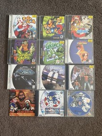 Sega Dreamcast Game Lot (12 Games, 8/12 CIB) All Tested/Work