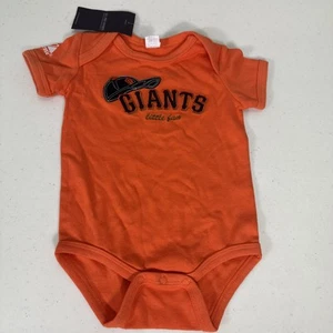 Majestic All Pro Sports SF Giants Baby Bodysuit Short Sleeve Size 6/9 Months? - Picture 1 of 7