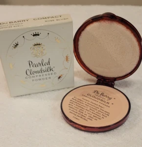 Du Barry Compact Pearled Cloudsilk Compressed Powder Rose Blush New In Box - Picture 1 of 2