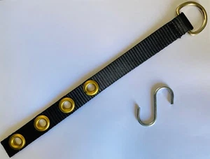 Panel Lever Hail Strap Nylon Paintless Dent Repair Removal Tools + S-Hook - Bild 1 von 1