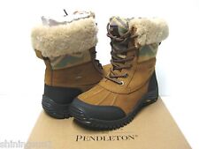 ugg adirondack pendleton chestnut damen boots us9/uk7.5/eu/40/jp26