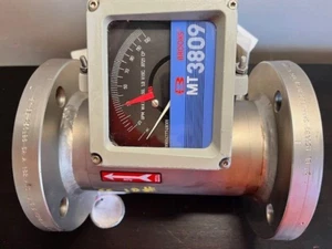 Brooks MT3809 3809E16BAHJA1A1 Flow Meter 3" Variable Area with Manual NEW - Picture 1 of 7