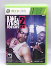 Kane & Lynch 2 Dog Days Xbox 360 Complete With Manual Tested