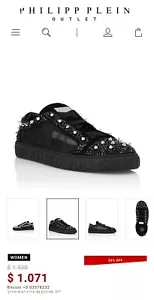 PHILIPP PLEIN Sneakers Shoes Size 37 - Picture 1 of 9