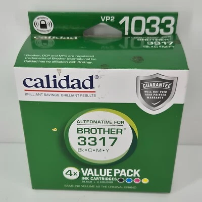 Ink Cartridge Brother 3317 Compatible Calidad VP2 1033 Colours & Black - Image 1 of 3